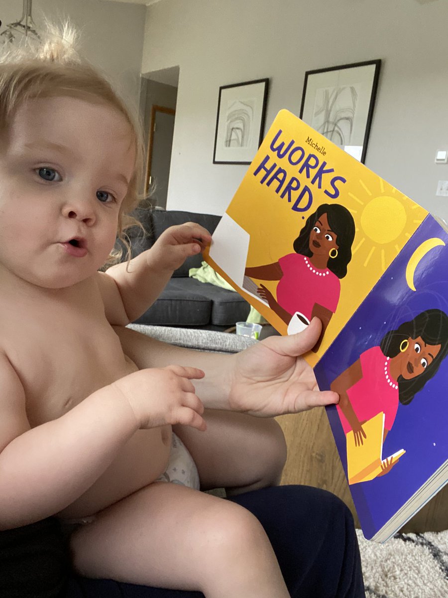 My daughter has started pointing to <a href="/MichelleObama/">Michelle Obama</a> in this book and saying “mama!” every time we read it. I can’t blame her.