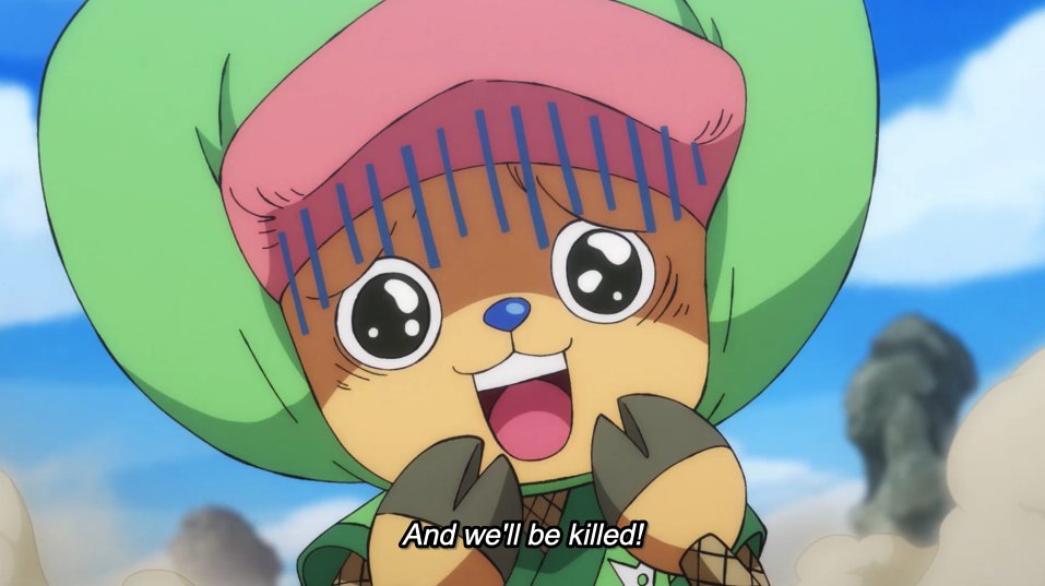 Toei Animation در توییتر Chopper S Range Of Facial Expressions Are A Work Of Art Via Ep 944 Of Onepiece