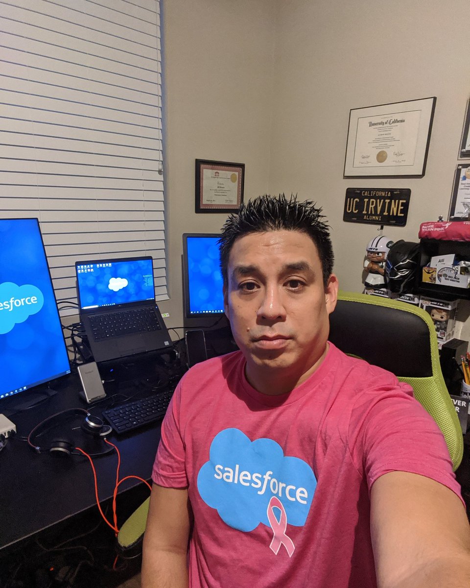 allibreton's tweet image. #TechInPink2020 #timetoendbreastcancer #SalesforceOhana