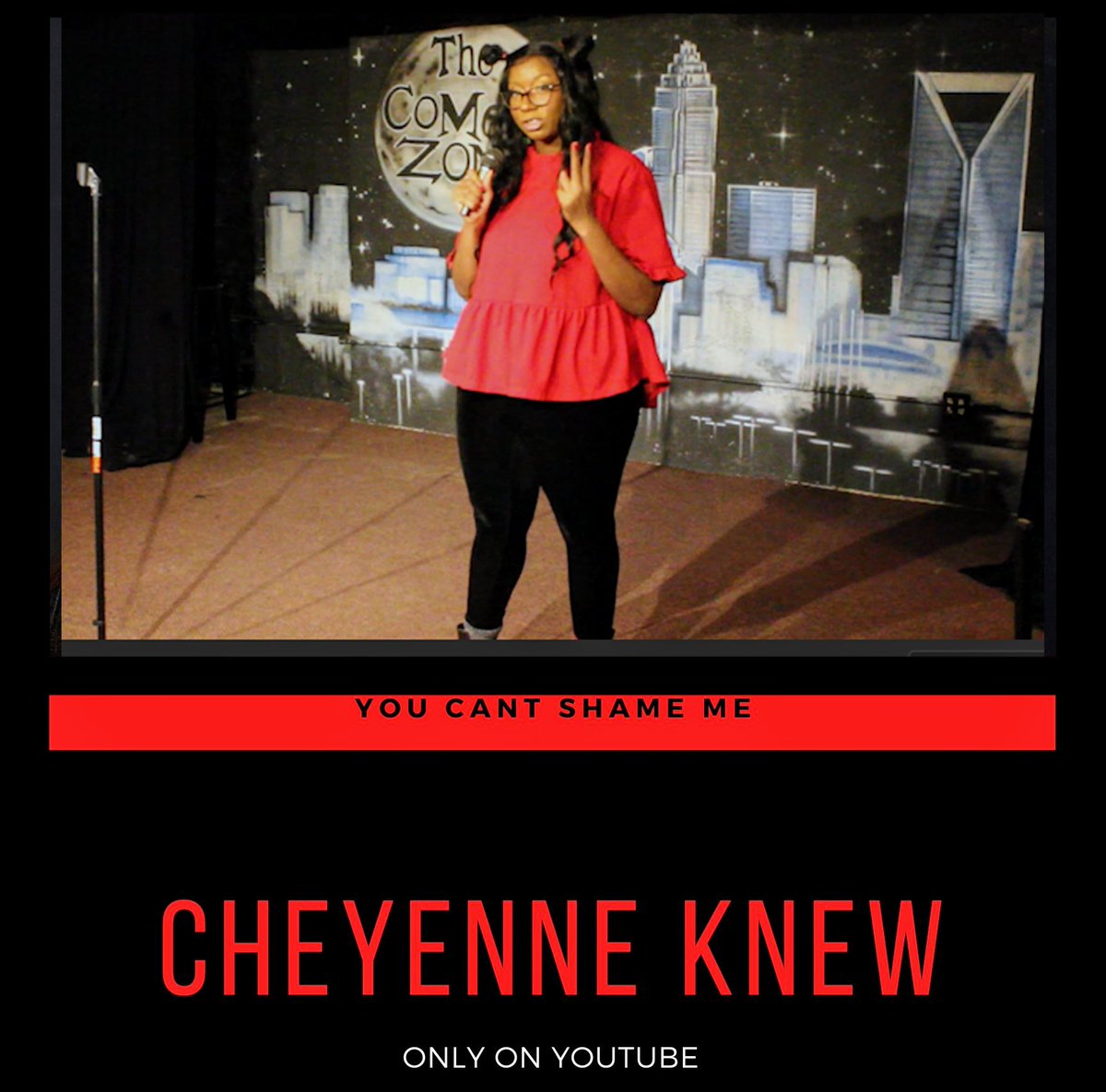 But did I mention my stand up premiering tomorrow??!!!
youtube.com/CheyenneKnowle…

#blackcomedians #femalecomic #standup