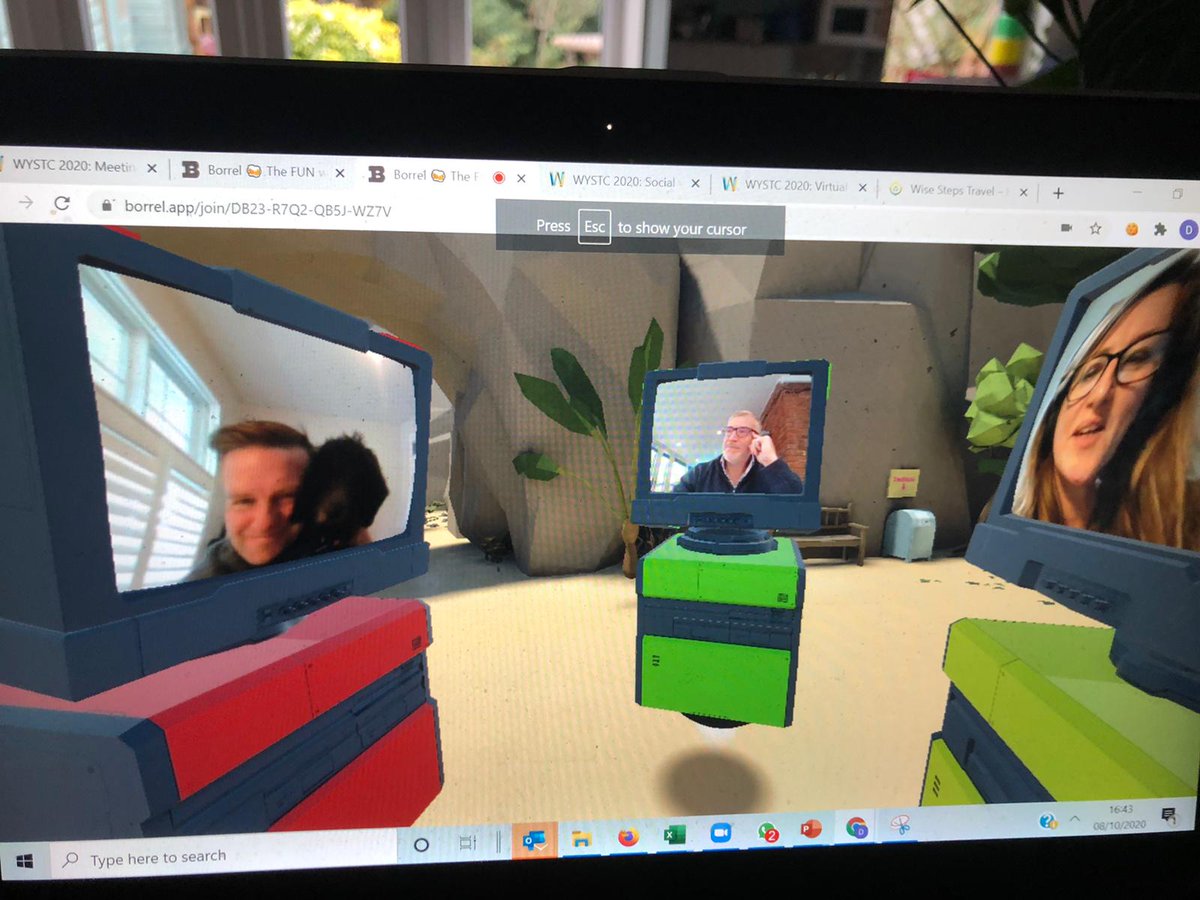 Good catch up with Grant @ Hostelling International Canada in the borrel this afternoon. If we're honest, we were  more interested in his very lovely pooch Murphy! We fully endorse bring a pet to work day! #WYSTC #StrongerTogether #YouthTravel