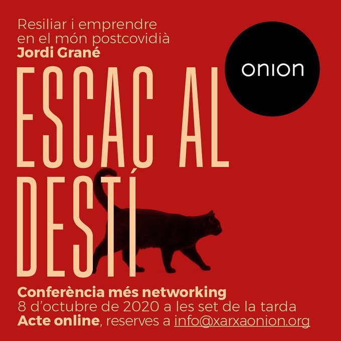 TonaCodina's tweet photo. @jordigrane: Avui dia és molt més important la improvització del jazz que la programació de la simfonia.
#resiliència #escacaldestí #onionpower #emprenedoria @xarxaonion https://t.co/56HteUPIG2