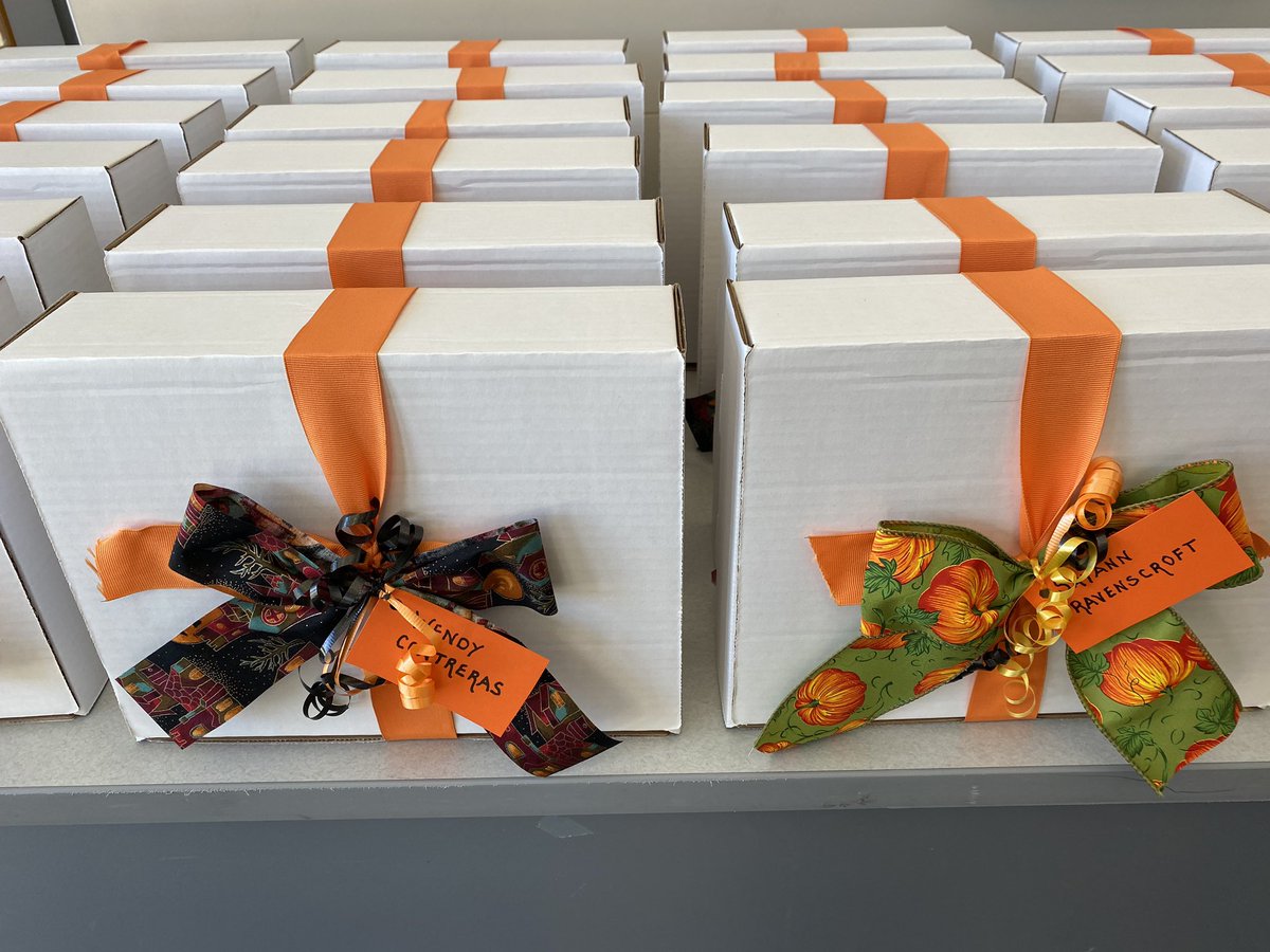 Our Fall and Spooky Book Subscription boxes are ready to be picked up!! 🎃👻If you missed out on this box make sure you look out for our winter subscription box!! #oneteamfhs #fcpsreads
