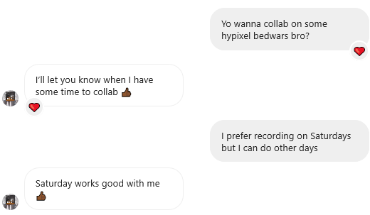 Coldnessed's tweet photo. Upcoming collaboration guys! Excited? #collab #minecraftyoutuber #minecraftcollab https://t.co/JiS8wZqk0N