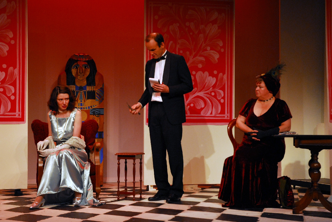 genesians's tweet photo. For #FlashbackFriday let's take a look back to the production on our stage this week in 2006, #CardsOnTheTable by #AgathaChristie adapted by #LeslieDarbon directed by #DebbieSmith! π https://t.co/okka96gU5W