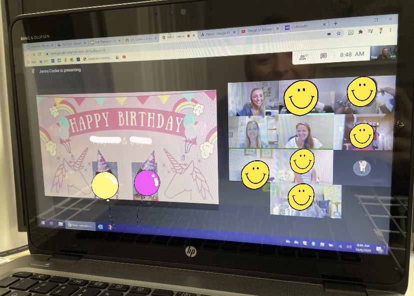 MsCookeFCPS's tweet photo. We celebrated TWO friends birthdays today at school! Happy Birthday girls!! 🎈🎉 @GTCromwellAACPS https://t.co/oMSMXa8My9