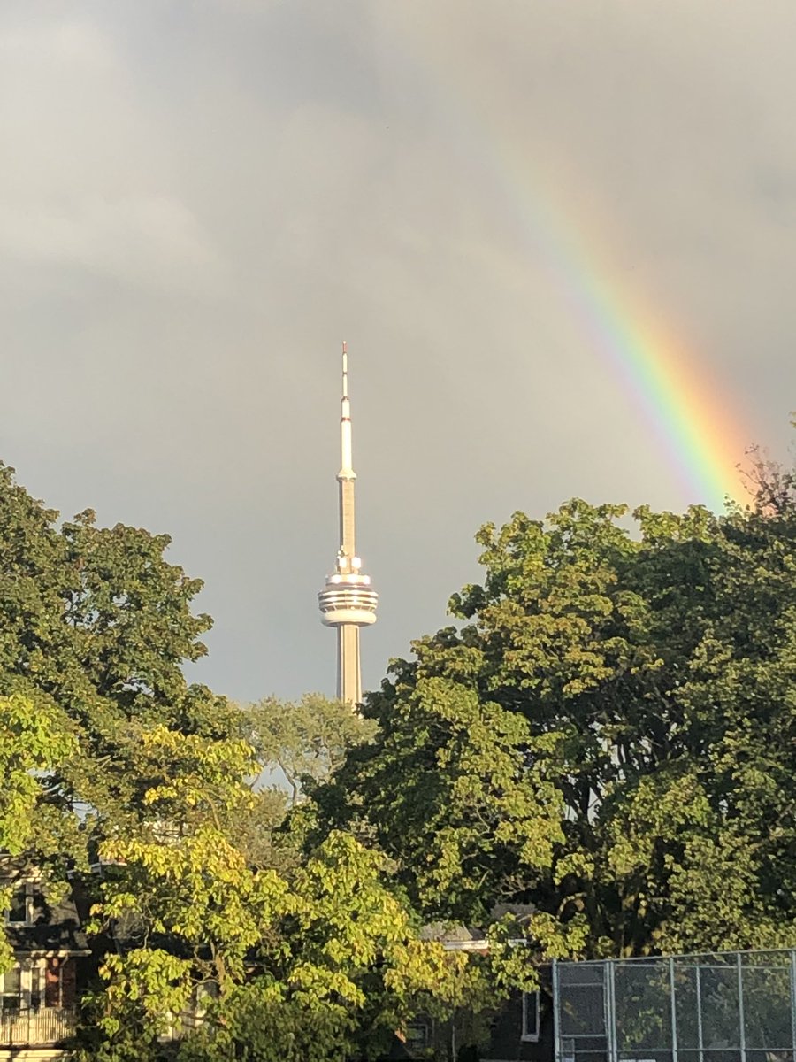 Here's to Brighter Days Ahead! 🌈
#TorontoStrong 💙
📷 c/o @stefanif 🙏🏼