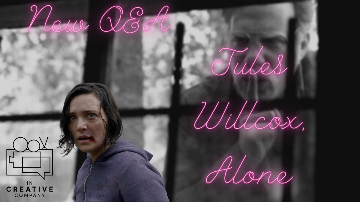 theincreativeco's tweet photo. We met with the absolutely unstoppable @jules_willcox to hear about the challenges of pushing through filming and stunt work with a broken foot and being her own acting partner for multiple solo scenes in  @MagnoliaPics @AloneMovie. Watch her Q&amp;A now: https://t.co/OjHR7nhdiR https://t.co/FWfPNeK15Y