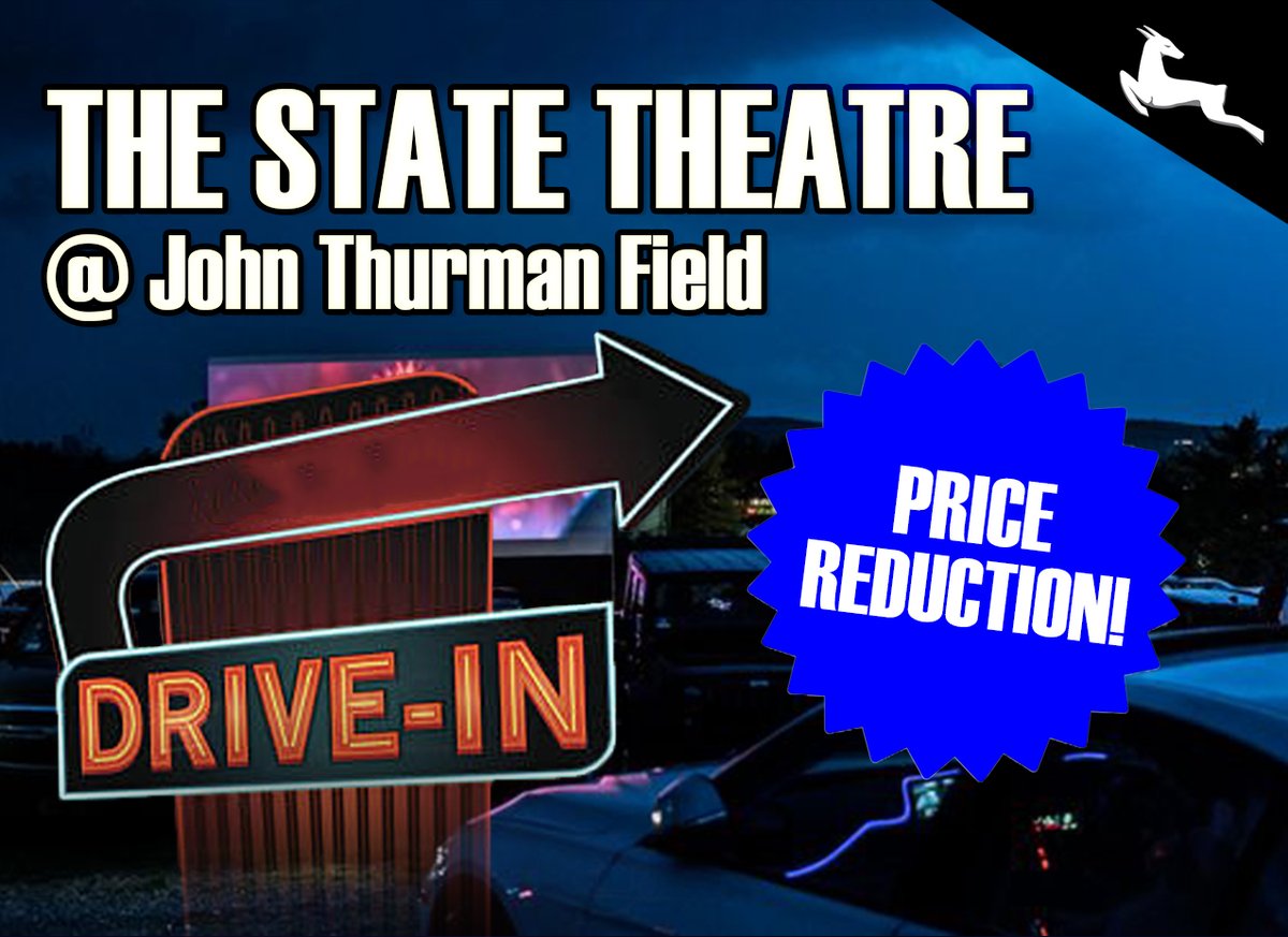 🎬 !!!PRICE REDUCTION!!! Drive-in tickets are now $20! Plus our next Virtual Education Seminar is coming up quick! - mailchi.mp/thestate/weekl…
