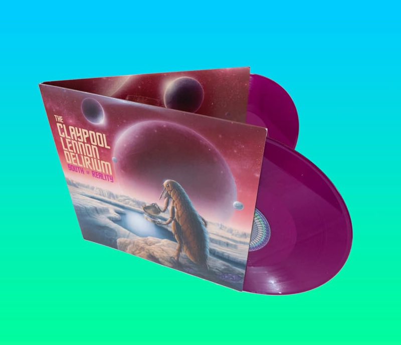 The Claypool Lennon Delirium on Twitter: "The Claypool Lennon Delirium's sophomore album 'South of Reality' is back on freshly pressed magenta colored vinyl. This 2-LP set comes gatefold jacket,