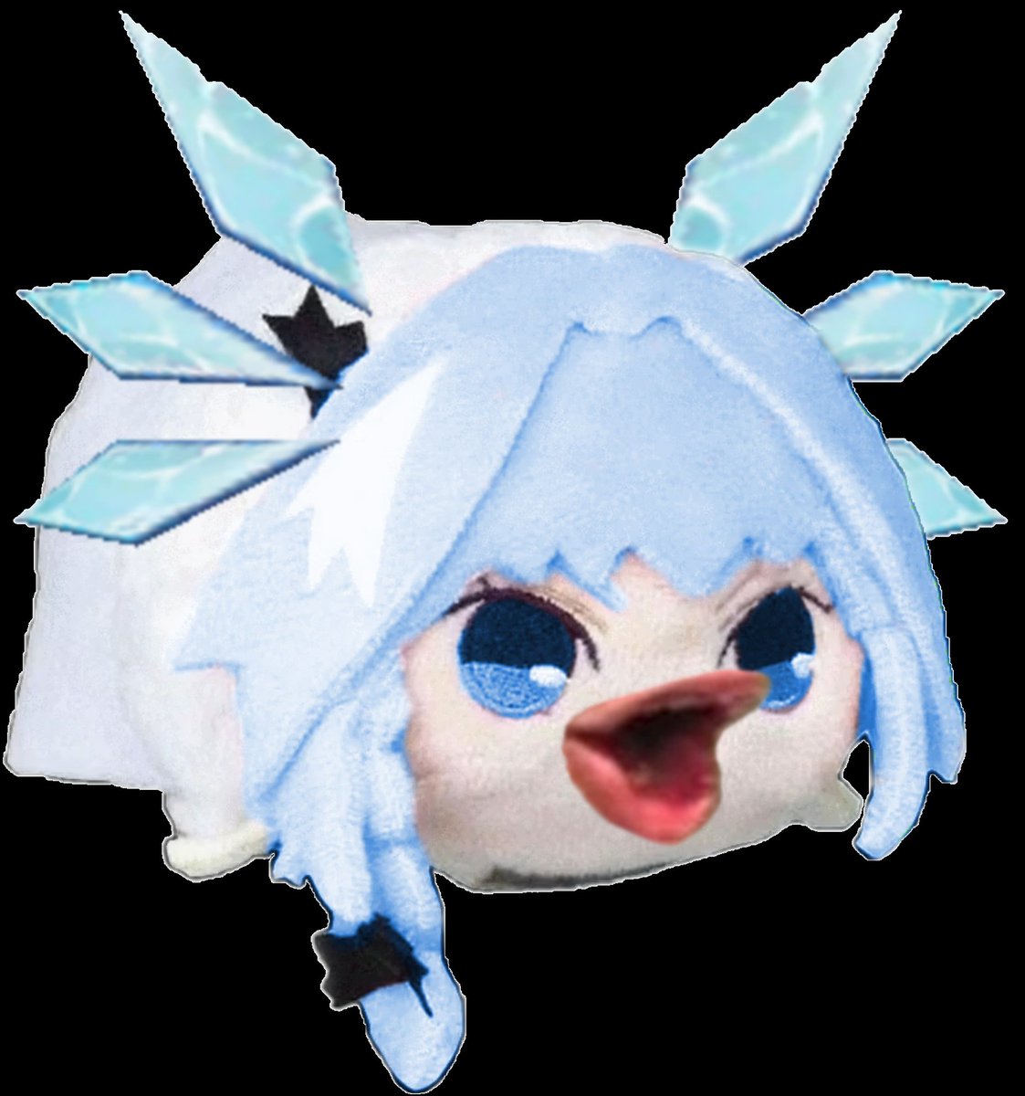 Cirno Plush A Dumb Day - Xilonder Wallpaper