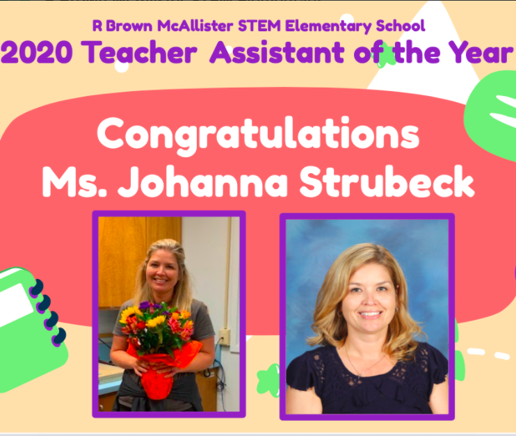 Rbrownbobcats's tweet photo. Congratulations to the RBM STEM 2020 Teacher Assistant of the Year....

https://t.co/1xp18X5BBH https://t.co/oHBQdxKkae