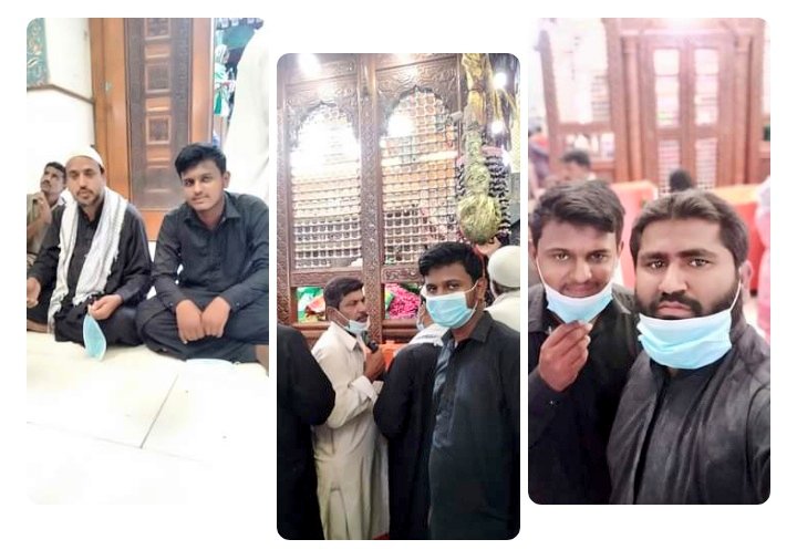 UlAabdi's tweet photo. Aj Broz e chahlam Olad Hussain A. S Hazrat Lal Shahbaz Qalandar par haazri hui.. https://t.co/736RPwCs0G