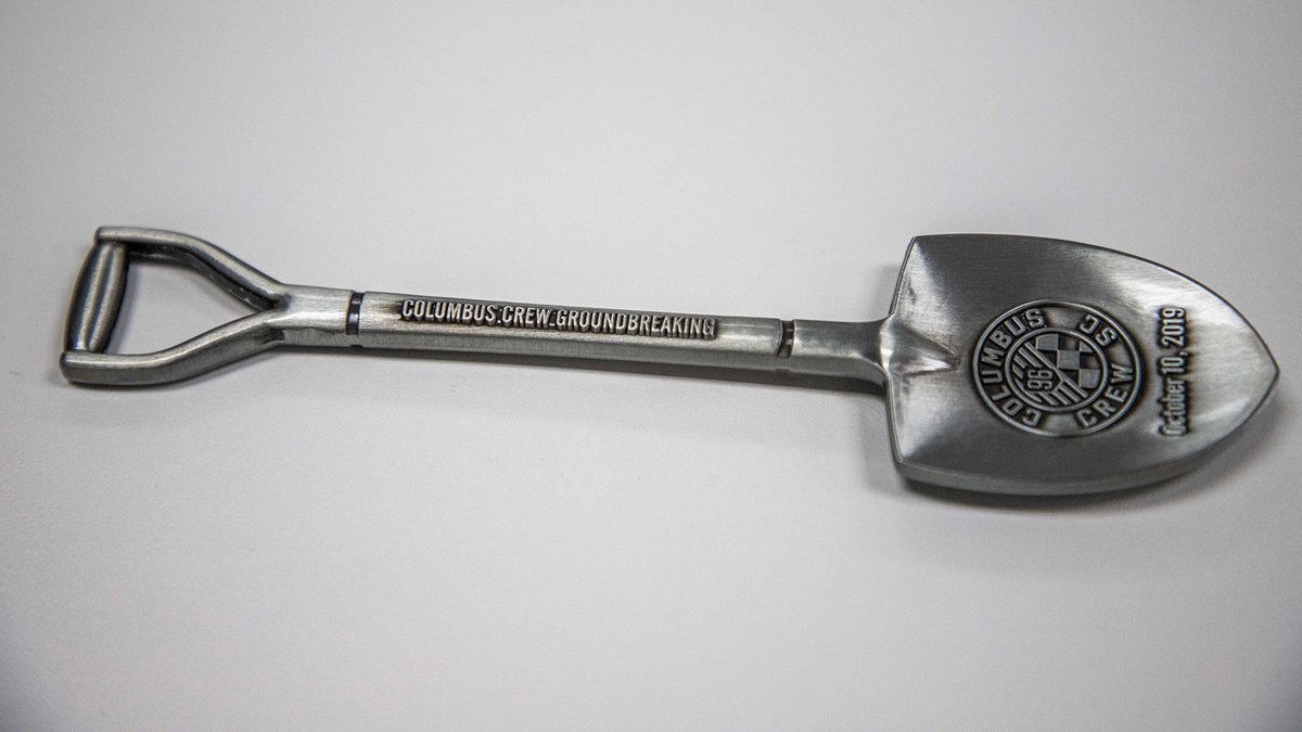 A piece of history.

RT for a chance to win a mini-shovel celebrating <a href="/CrewStadium/">Historic Crew Stadium</a>'s groundbreaking.

#Crew96