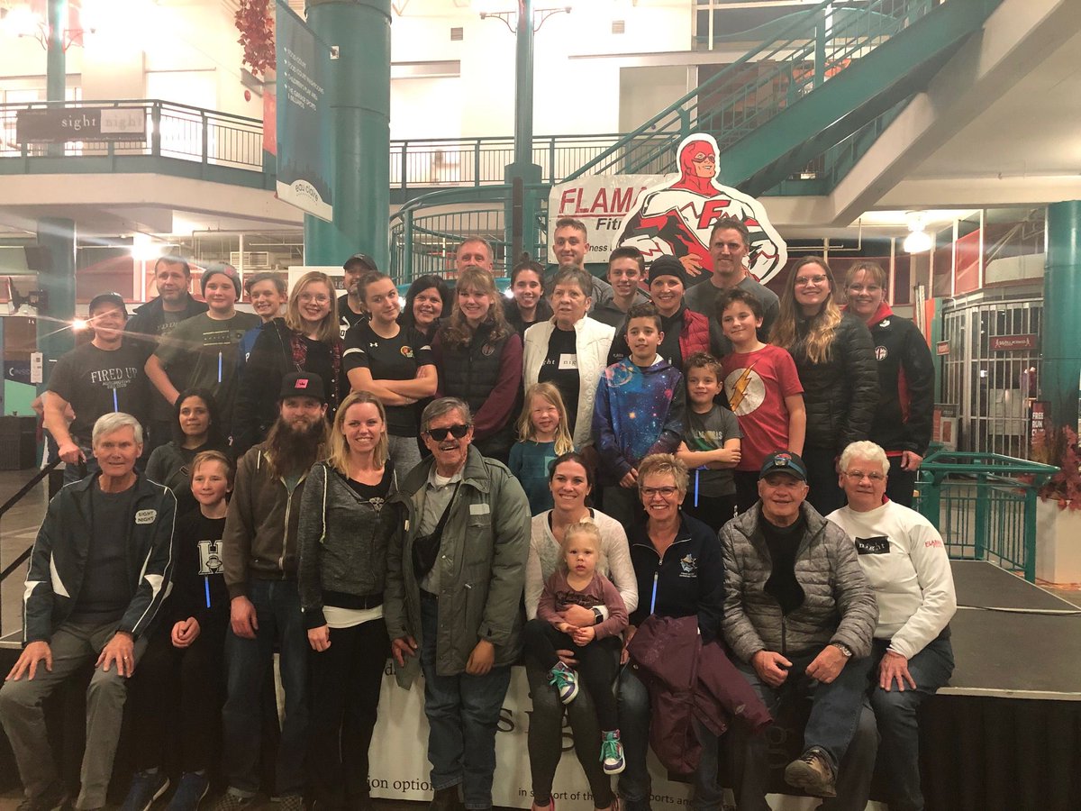 ABBlindSports's tweet photo. Today we are celebrating another important team in our #sightnight virtual event! Make sure to head to our Facebook page to read the full story on Team McIvor. (photo shows Team McIvor in Calgary).
#teamday #virtualevent #yyc #yeg https://t.co/dc9KRD6xlg