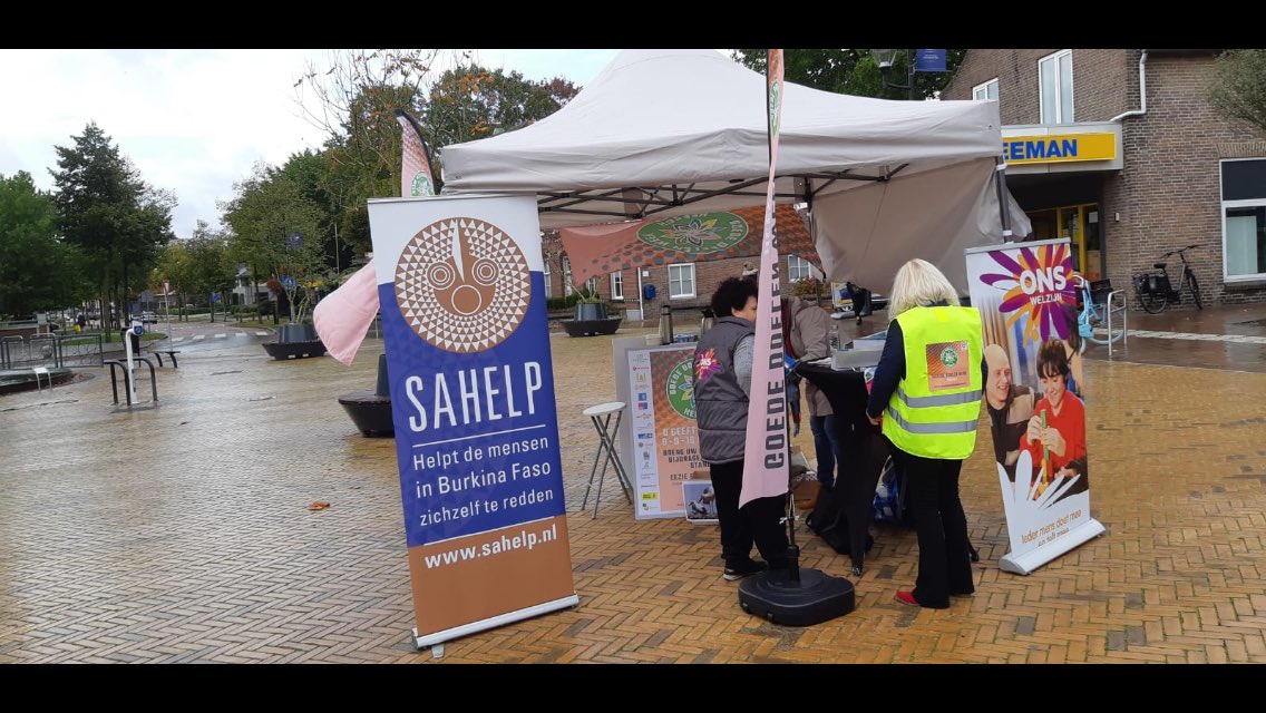 sahelposs's tweet image. De komende dagen staan we in Heesch op het Dorp en bij de Jumbo voor de Goede Doelenweek. Kom je ook?