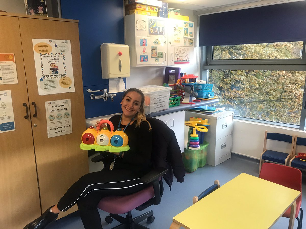 Such a surreal feeling being in my own clinic room and working through my own caseload of children! Best job ever 🥰✨#mySLTday