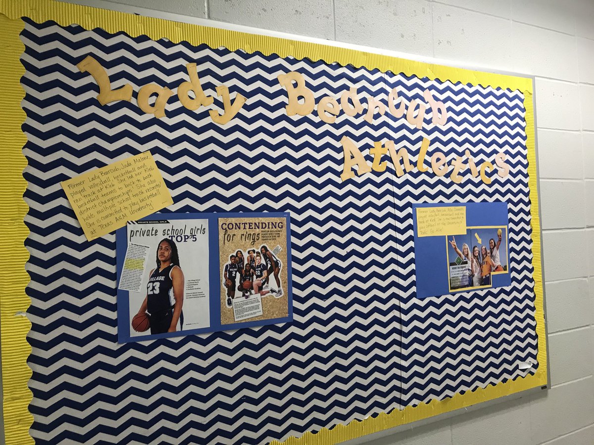 ⁦So proud of our former Lady Bearcubs that we decided to celebrate their hard work and inspire our younger athletes!  ⁦@JadaBball23⁩  ⁦<a href="/KlebLadyCubs/">Kleb Girls Athletics</a>⁩