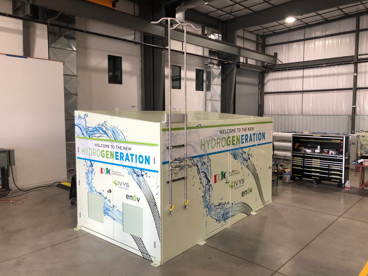 IvysEnergy's tweet photo. Happy #HydrogenDay! So excited to see all of the news from industry and organizations committing to #cleanenergy and #hydrogenenergy. 

Stay tuned to @IvysEnergy and @PDCMachines for exciting news and updates. 
#HydrogenNow #SimpleFuel #FuelCells #cleanenergyrevolution https://t.co/wkLGrLHZwY
