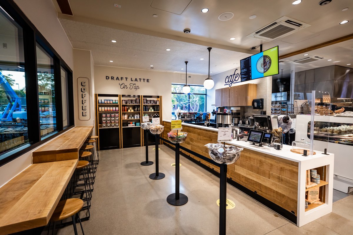 LaColombeCoffee's tweet photo. New cafe, who dis? We are excited to announce a new cafe location in Denver, located inside the Ideal Market in Capitol Hill. Open now. Thrilled to join your community, #Denver. Come stop by and grab a drink with us! #IdealMarketDenver #LCDenver https://t.co/F28ROKesJa
