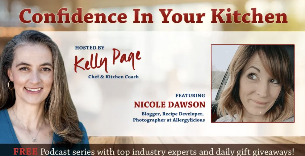 Find out what no one’s telling you about easily making simple meals on a specific diet. The Confidence in Your Kitchen FREE Expert Podcast Series &amp; Gift Giveaway. Join me here:​ - mailchi.mp/56f366048e47/s…