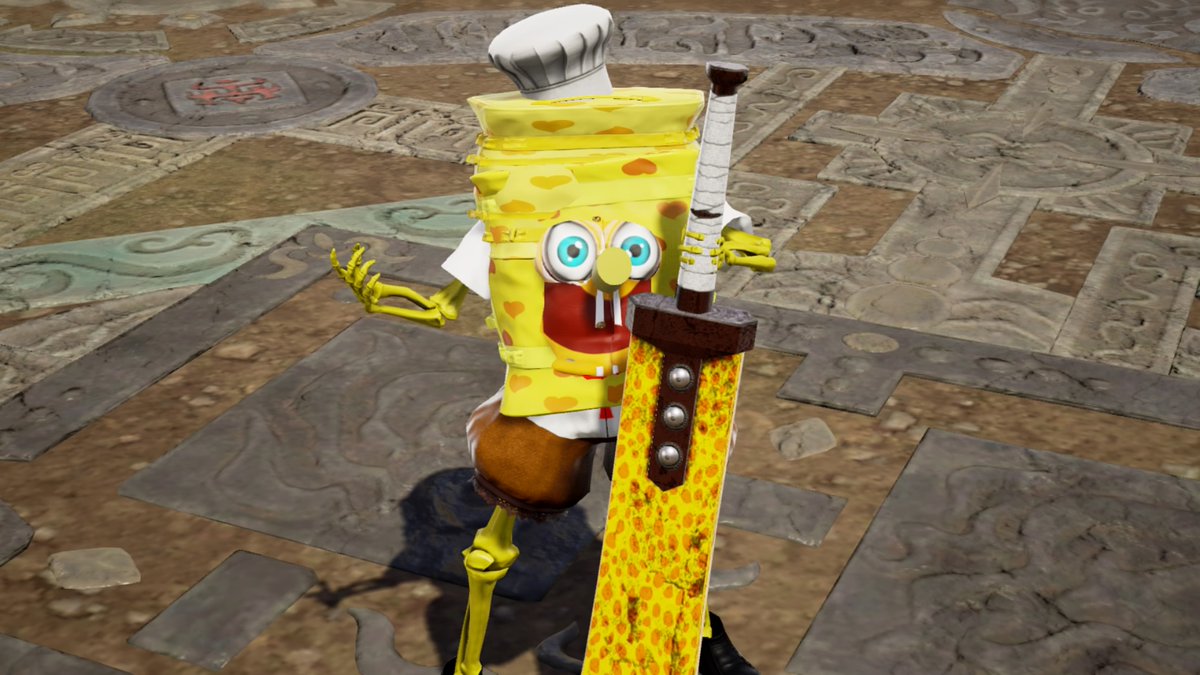 ダーティーワイルド ｂａｄｂｏｙ ｍｋｍｋ V Twitter スポンジ ボブ シンプルに動かしてキモイ ソウルキャリバー6 キャラクリ スポンジボブ