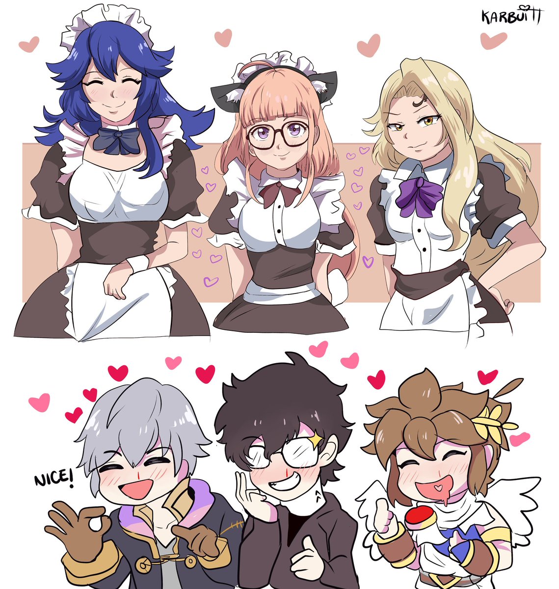 Maids ✨
#SmashBros 