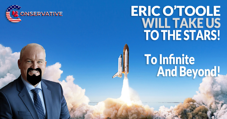 Eric_OTooleMP's tweet photo. @LisaQuinnsMom I'm very proud of my latest announced plan! #CanadaSpaceForce

#ToInfiniteAndBeyond! https://t.co/HhrxOpz0Rq