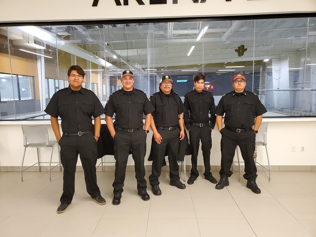 Congratulations! O'Chiese First Nation, Fire Department, F.T.E. Nation members training for NFPA 1051 (Photo: FB Ochiese fire department)