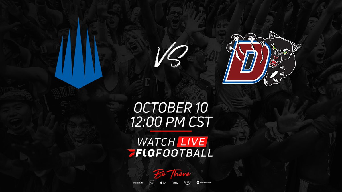 This is a can't-miss match up!  Live stream <a href="/Duncanville_Fb/">Duncanville High School Football 🏈</a> vs <a href="/IMGAcademy/">IMG Academy</a> at noon tomorrow via @FloFootball : bit.ly/3bK9pWS