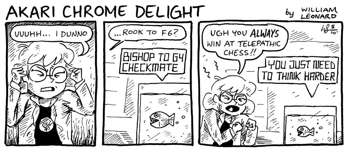 in today's COMICTOBER, zodi engages in dangerous "mind games"... 