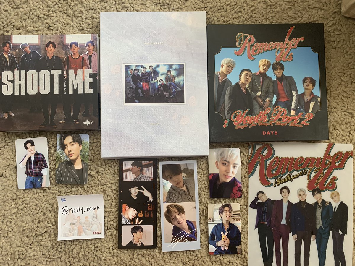 WTS | SELLINGusa onlyDay6 Shoot Me, Moonrise, Remember Us albums dm for more info/price/more picturesavailability at end of thread
