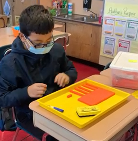 PS56Queens's tweet image. "Reimagining what's possible" being lived out loud! Students exploring their feelings through Art, creating decimals with their individual base ten blocks, and making music together! #bethepossibility @District27NYC @MrsPodber @DOEChancellor