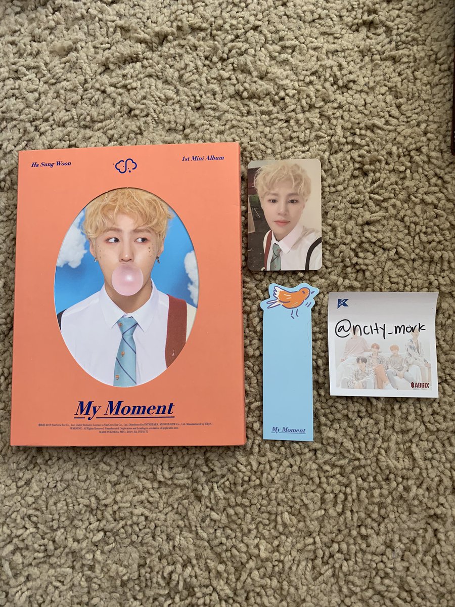 WTS | SELLINGusa onlyHa Sungwoon My Moment album dm for more info/price/more picturesavailability at end of thread