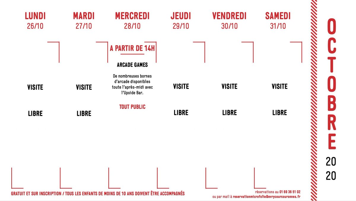 Prefigurations's tweet image. Toute la programmation du mois d’octobre à la @MicroFolie d'@VilledEvryCourc 
Formation à l'imprimante 3D,  Atelier robotique, spectacle jeunesse, conférences #jeuxvideo, tournoi de Mario Kart ...
evrycourcouronnes.fr/evry/micro-fol… 
#FabLab #3dprint
