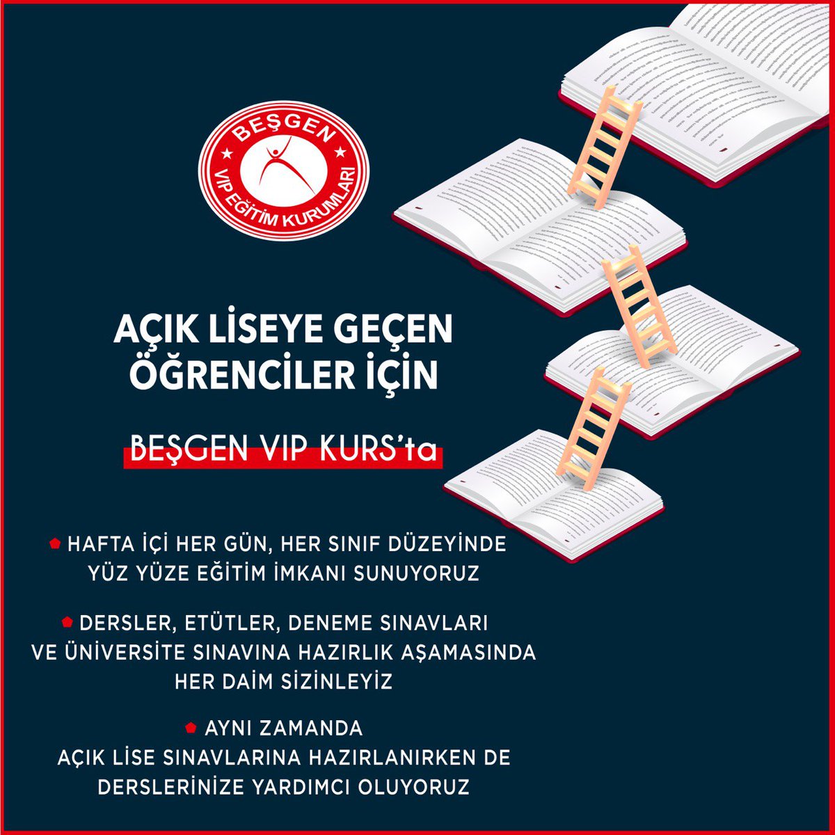 besgenvipegitim's tweet photo. Karanfil Sokak, No:69, Kızılay adresimize Beşgen VIP Kursumuza açık lise öğrencilerini bekliyoruz. Detaylı bilgi almak için bize 0312 417 21 20 numaralı telefondan ulaşabilirsiniz. #açıklise https://t.co/p1vrXLyU5a