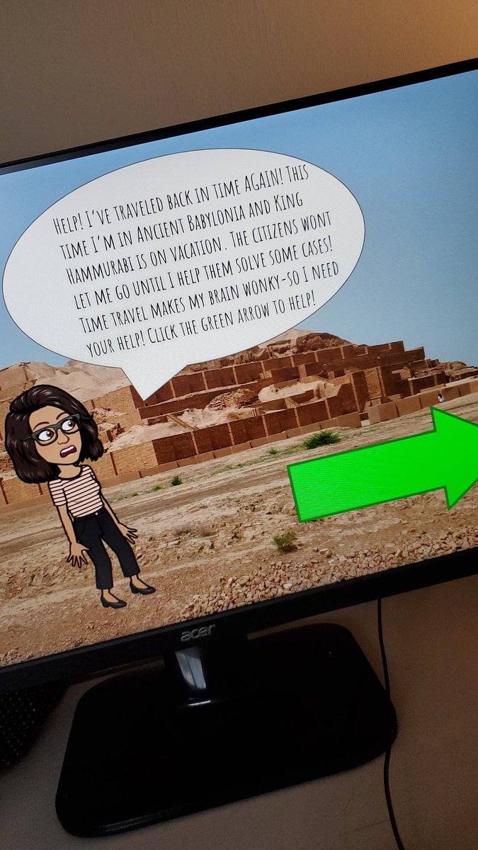 MrsKinti's tweet photo. Really excited for my kids to help me escape Babylonia next week! I love creating these escape rooms for my kids! https://t.co/zKpD3apHp1