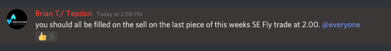 breakingoptions's tweet image. $SE

Great trade for the room and the 5k Account Builder program.

Closed 2 butterflies yesterday at 100%

and closed the last piece today between 280-400%

also entered one for next week 

Earn While You Learn

breakingoptions.com