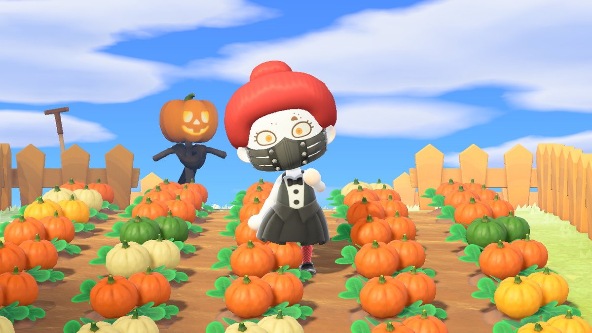 Girl_Nade's tweet photo. And todays costume is. . .

#AnimalCrossing #ACNH #Halloween https://t.co/DCRcqmaMUJ