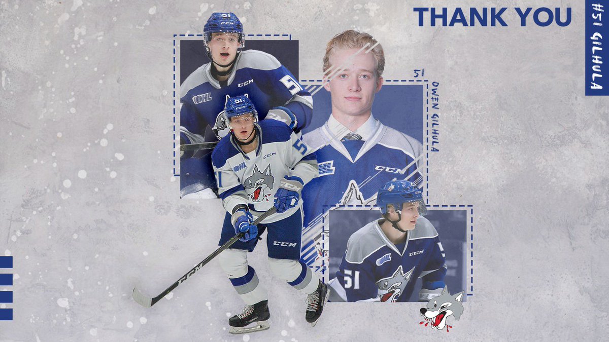 Sudbury_Wolves's tweet image. Thank you @OGilhula25 for all your hard work and dedication to the Sudbury Wolves 🐺 over the past 4 season. We wish you all the best with the next chapter in your hockey career. Once a wolf always a wolf 🐾 #foreverwolf 👏