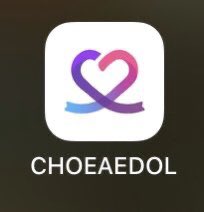 Set-Up for Daily  Refill1. On Homepage click top right  icon2. Click bottom right tab3. Click top left tab, then CHOEAEDOL Celeb3. Download the app. Register same way as CHOEAEDOL. Then come back to receive 100  daily!You’ll need to repeat steps 1-2 daily for s