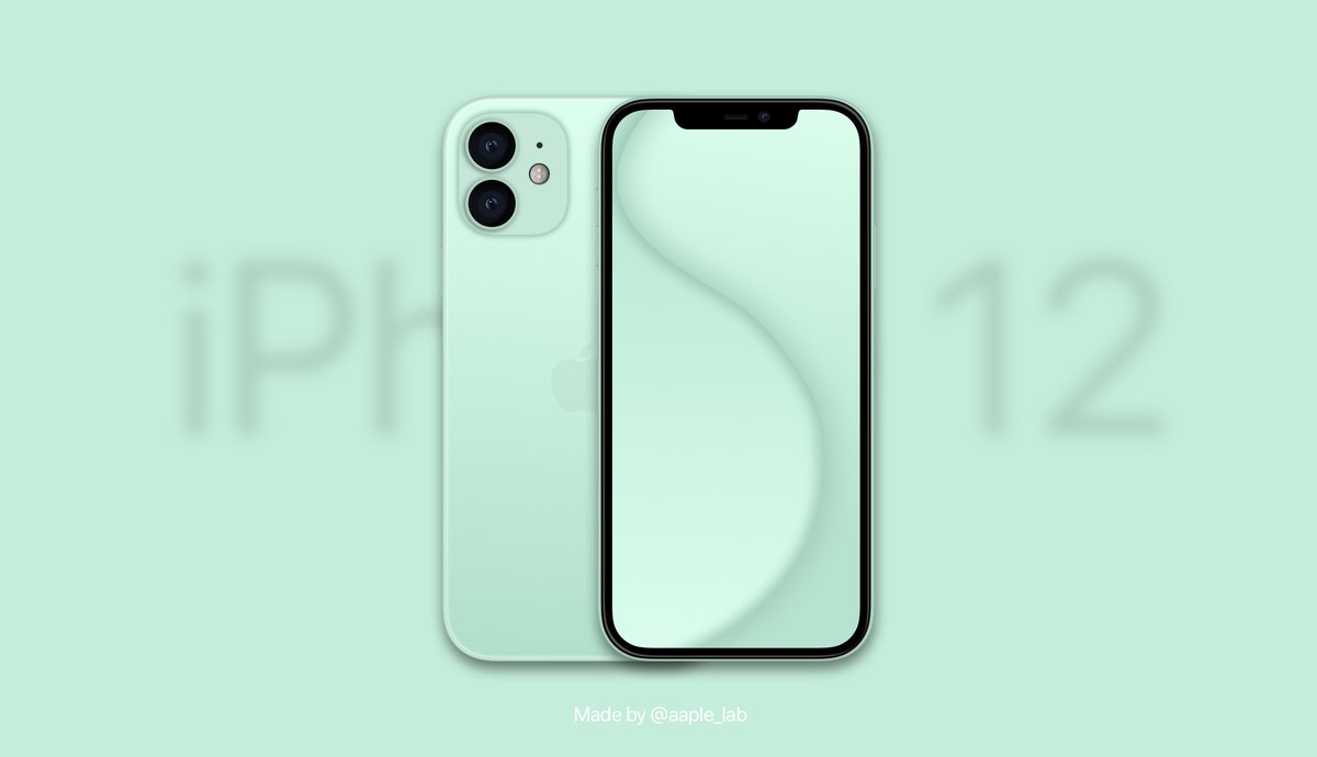 Apple Lab Pa Twitter Brilliant Concept Of The New Iphone 12 In New Spice Orange Sky Blue And Mint Green Finishes Naming Of Color Not Official Apple Iphone12 Iphone12pro Iphone