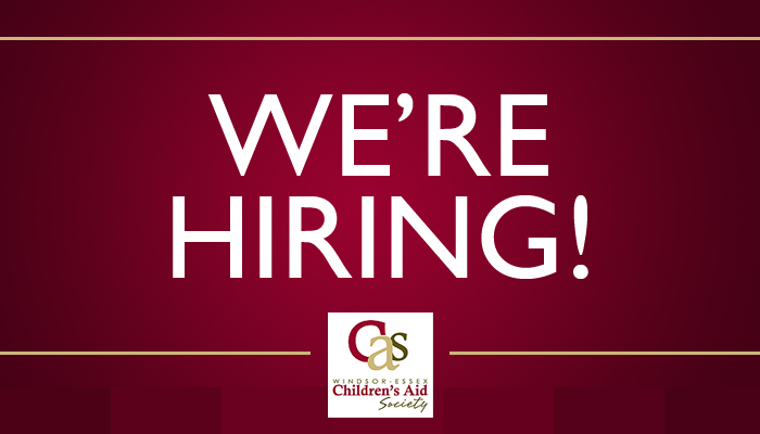 We're Hiring! 

Director of Family Services 

wecas.on.ca/wp-content/upl…