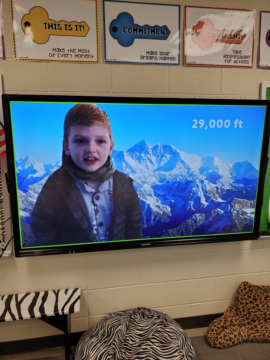 alibrisse's tweet photo. 3rd grade 🎯 Ss learned about the #7naturalwonders and created travel vlogs imagining they were actually there. Applied research, higher-order thinking, and engaged students. Such creative kiddos! 🌍🤔⁉️🗻🐠🌊 #wonderunit #lovetothinkhere @CobbAlp @kelzwilli @JenniferAGates https://t.co/hUqiJhep6y
