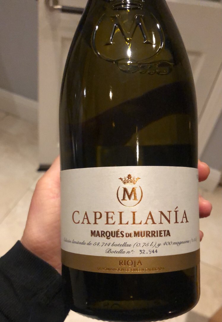 Never get tired of this wine, more beautiful every time I taste it 🍷#tastingthursday #spanishwine #rioja @OBriensWine #whiterioja