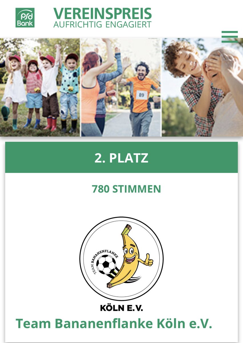 Bananenflanke Köln tweet media