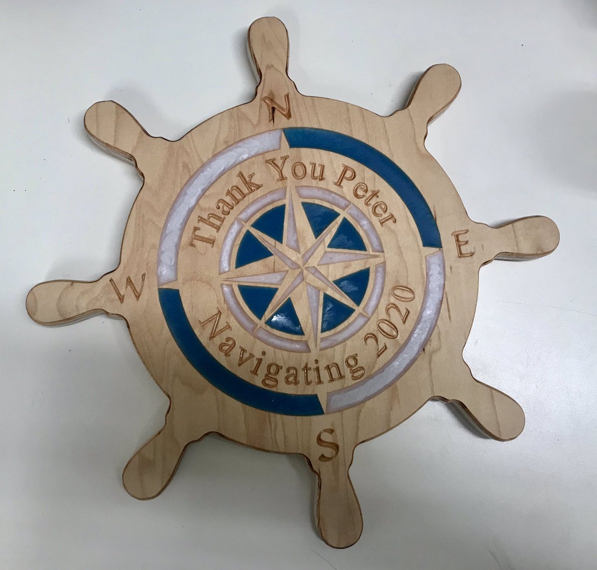 With the year that we have been having, there were days that we felt like we needed divine intervention to make it through the day. But this is pretty cool and definitely brightened my day. Thank u, Ken! #AppreciateBeingAppreciated #AwesomeWoodWork =] <a href="/KenAhlrich/">Kenneth Ahlrich</a>