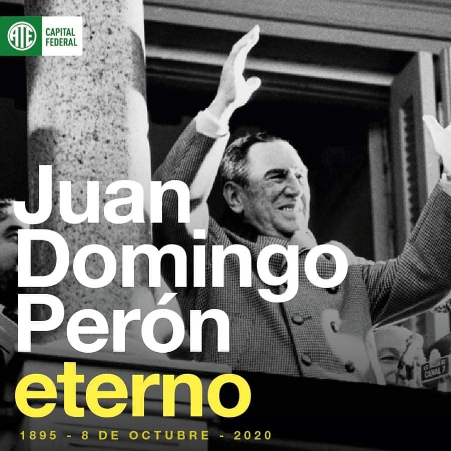 jiatesedronar's tweet photo. #Hoy se cumplen 125 años del nacimiemto de Juan Domingo Perón. Quien transformó para siempre la historia de nuestra Patria en favor de la clase trabajadora.
#PeronEterno
#PeeronCumple https://t.co/nAMqBHeJGF
