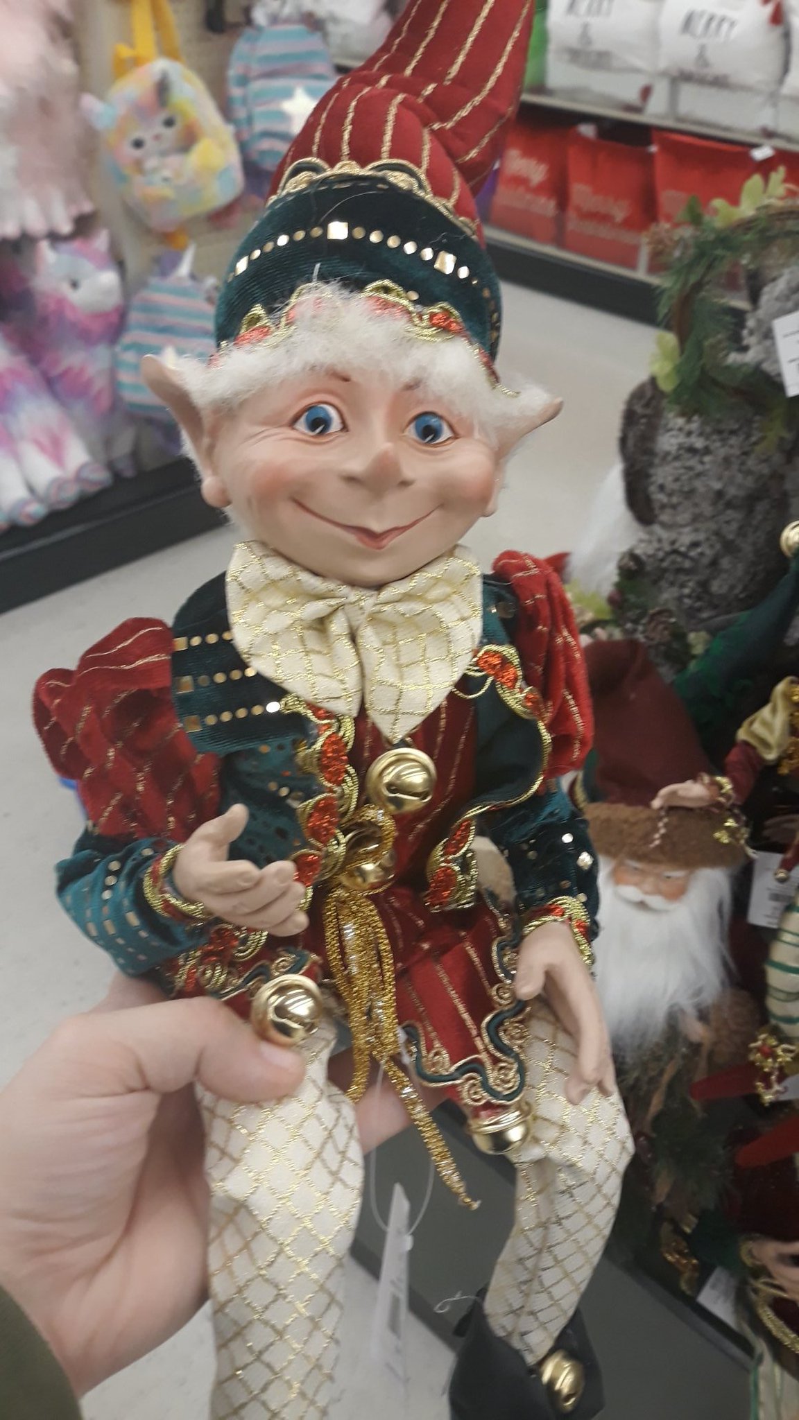 Creepy elf doll new arrivals