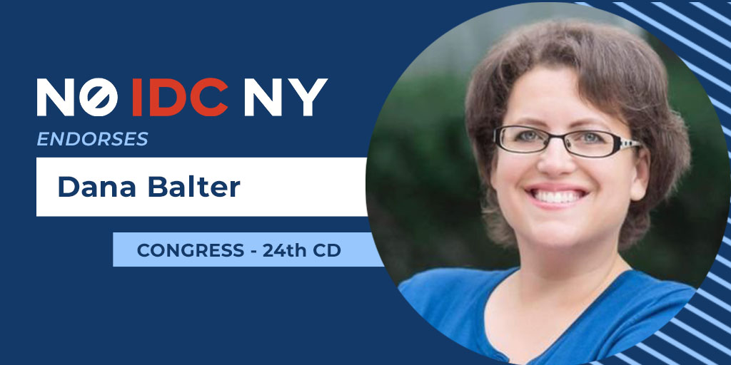 Never believe pundits who say progressives can't flip a GOP-held swing House district.  @dana_balter will show them wrong:  @CookPolitical just moved her race from "Lean R" to "toss-up"! No IDC NY proudly endorses Dana Balter for Congress. Let's do this!  https://secure.actblue.com/donate/balter-website?refcode=noidcny